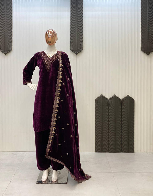 Marron Sequence Velvet Premium Set